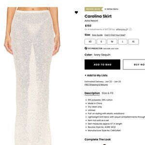 Asta Resort Carolina Skirt
